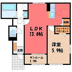東武伊勢崎線 剛志駅 徒歩25分