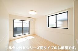 JR東北本線 古河駅 バス8分 西女沼下車 徒歩6分の賃貸アパート 2階2LDKのリビング/ダイニング