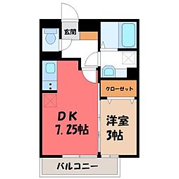 JR両毛線 伊勢崎駅 徒歩23分