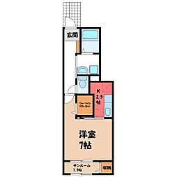 JR両毛線 伊勢崎駅 徒歩25分