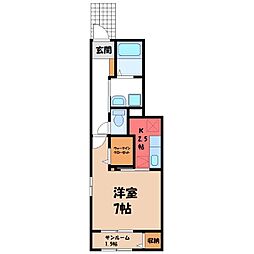JR両毛線 伊勢崎駅 徒歩25分