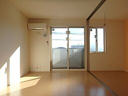 JR東北本線 古河駅 徒歩35分の賃貸アパート 2階1LDKのリビング/ダイニング