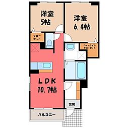 東武伊勢崎線 新伊勢崎駅 3.2km 1階/-