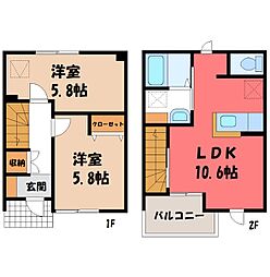 東武伊勢崎線 剛志駅 4.4km