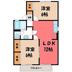 JR両毛線 伊勢崎駅 徒歩30分 1階/-