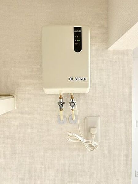 【オイルサーバー】こちらは新たに新設いたしました。