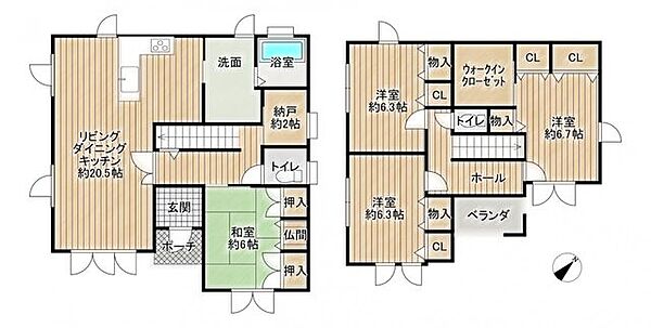間取り：301000105797