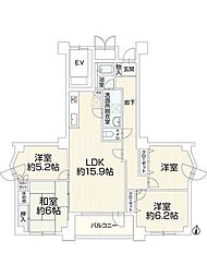 ニコルハイツ東麻生 4LDKの間取図画像