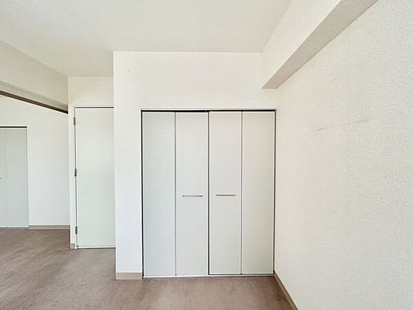 【現況】洋室約6帖のクローゼットです。お荷物を収納していただき、お部屋を広くご活用いただけます。