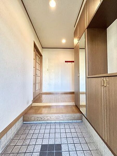 【現況　玄関】