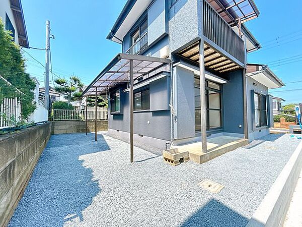 【リフォーム完成】外水栓がございます。洗車や家庭菜園の際にご利用いただけて便利です。