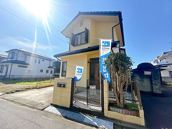【駐車拡張済・現況販売】外観別アングル写真。