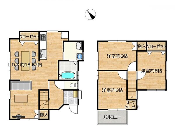 間取り：323000371794