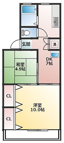 同じ建物の物件間取り写真 - ID:212042678468