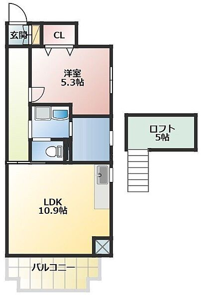 同じ建物の物件間取り写真 - ID:212042678051