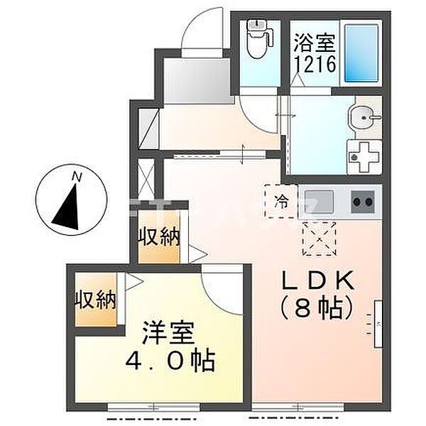 同じ建物の物件間取り写真 - ID:212042678527