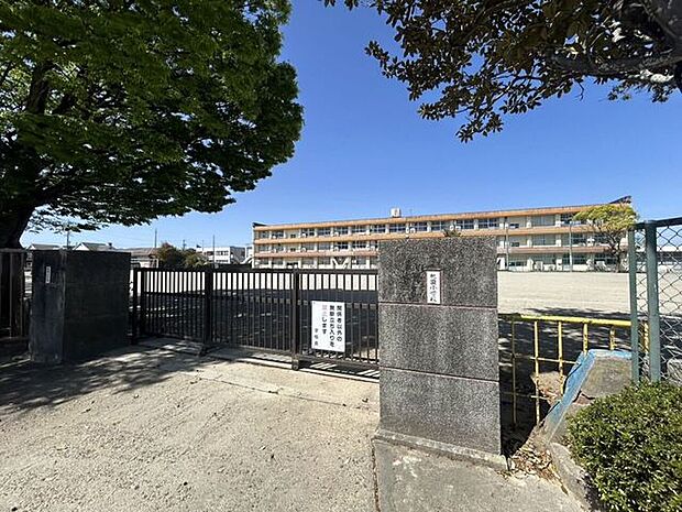 桃園小学校 1230m