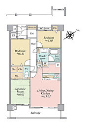 間取図画像 3LDK