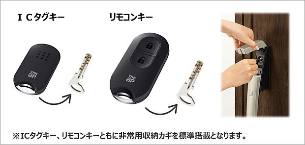 玄関キー※掲載写真は同一モデルの施工事例です。本物件とは仕様・設備・色等が異なる場合があります