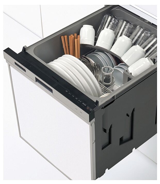 ビルドイン自動食器洗い乾燥機。※掲載写真は同一モデルの施工事例です。本物件とは仕様・設備・色等が異なる場合があります