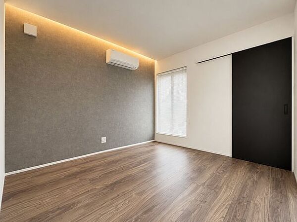 ◇1階北側のお部屋◇約6.1帖◇ウォークインクローゼット付き※AI加工画像につき、一部現況と異なります。