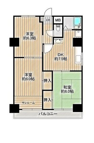 間取り：323000523058