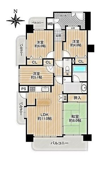 間取り：323000531334
