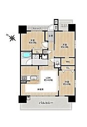 プレサンスロジェ瑞穂運動場東駅前 3LDKの間取図画像