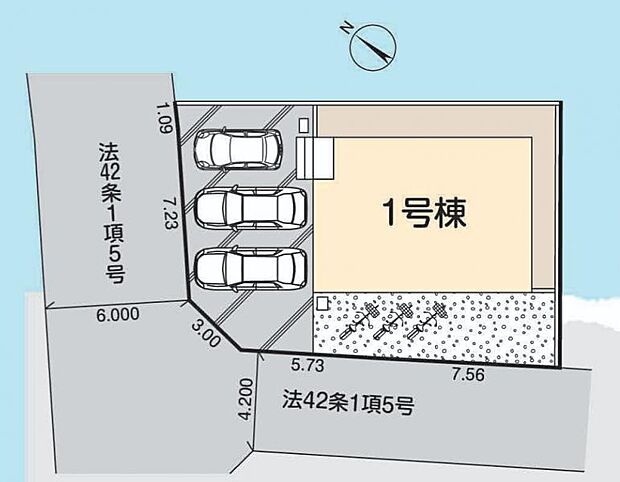 ゆったりとした時間が流れる落ち着いた住宅街区