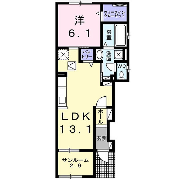 同じ建物の物件間取り写真 - ID:223032195702