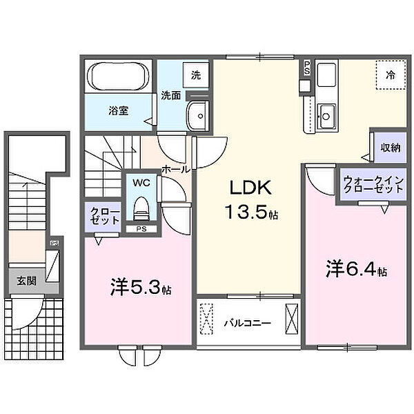 同じ建物の物件間取り写真 - ID:223032225984