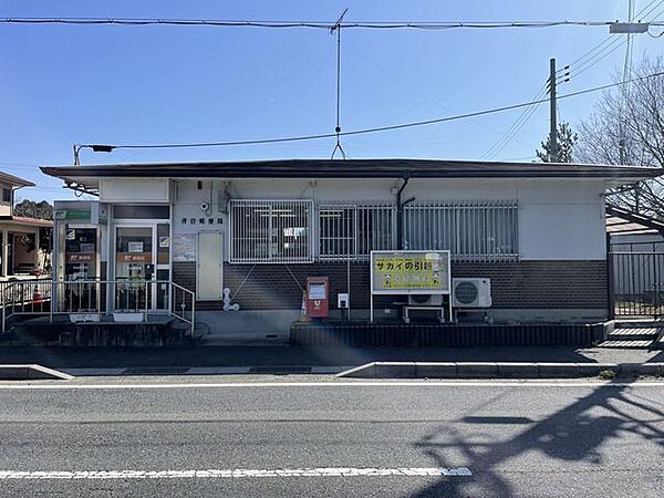 伴谷郵便局 2380m