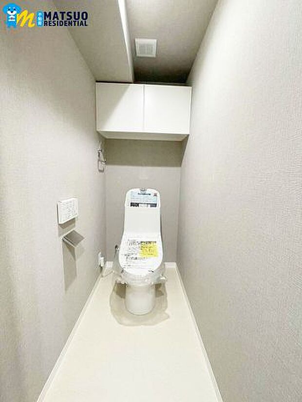 新品交換されたトイレです。