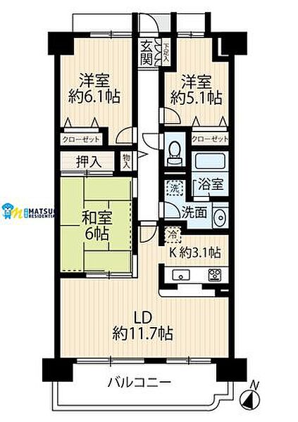 間取り：315000035363