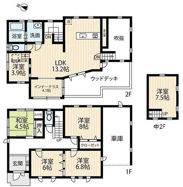 間取り：315000037543