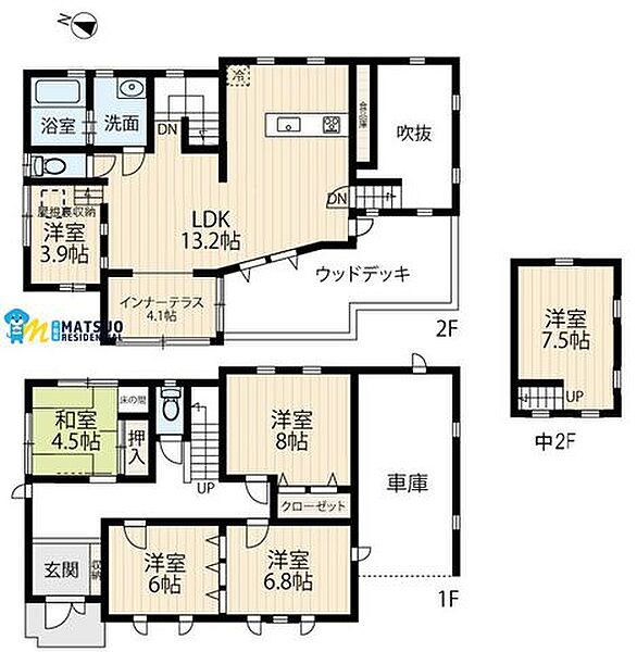 間取り：315000037543