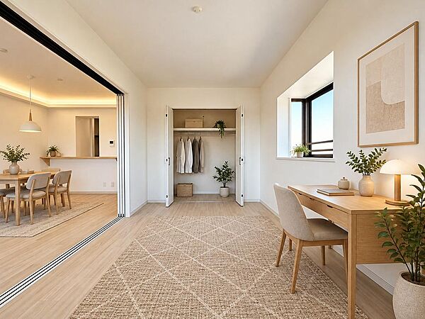 ※掲載の室内写真はCGによるホームステージング加工を施しております。家具・調度品は、実際には設置されておりません。