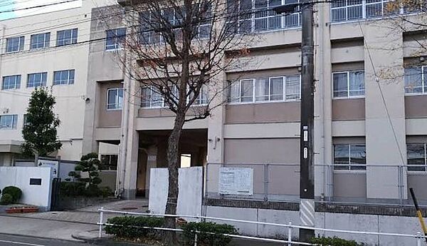 千鳥丘中学校 550m