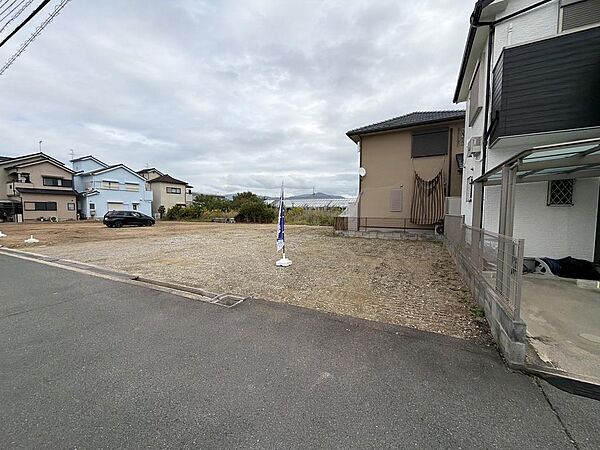 全5区画の新築用地！閑静な住宅街の中にあります！現地（2025年10月）撮影