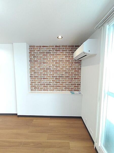 洋室のアクセントクロス