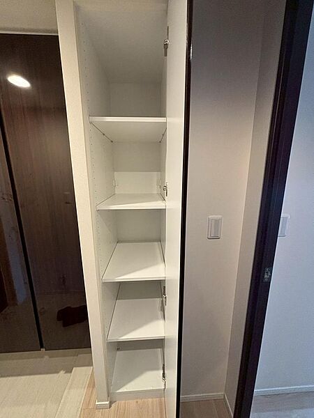 収納性をしっかり備えた住まいなので、お部屋がスッキリ片付きます！（2026年4月撮影）