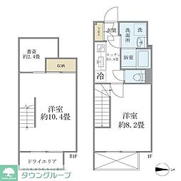 ＡＬＥＲＯ新中野II 1階2SKの間取り