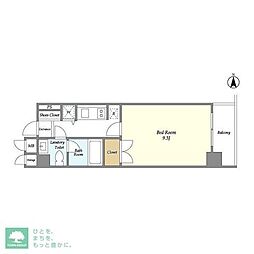 ＮＯＮＡ　ＰＬＡＣＥ渋谷神山町 1階1Kの間取り