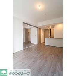 プレディアコート代々木上原 1階1LDKのリビング/ダイニング