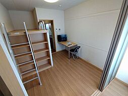 レオパレスアネックス 205 2階1Kのリビング/ダイニング