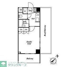 間取図画像 ワンルーム