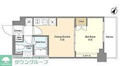 ベルファース駒沢三丁目 1DKの間取図画像