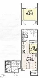 TAS経堂レジデンス 1LDKの間取図画像
