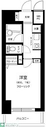 日神パレステージ三軒茶屋2 1Kの間取図画像