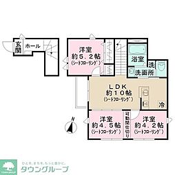快適空間 奏 3LDKの間取図画像